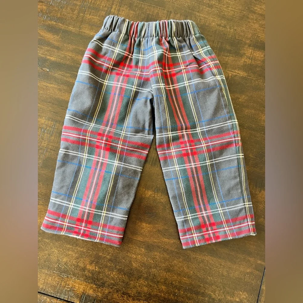 The Beaufort Bonnet baby boy plaid pants. - Picture 3 of 3